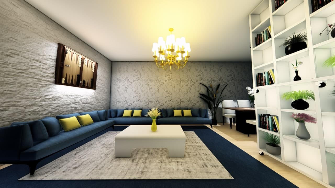 Apartment interior view